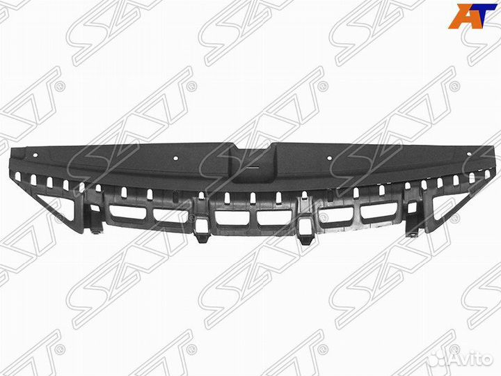 Накладка на рамку кузова hyundai accent /solaris 1