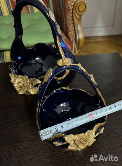 Ваза корзинка для конфет, орехов, сухофруктов