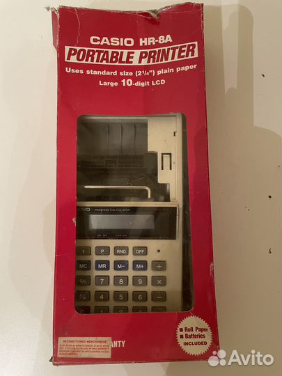 Портативный принтер Casio