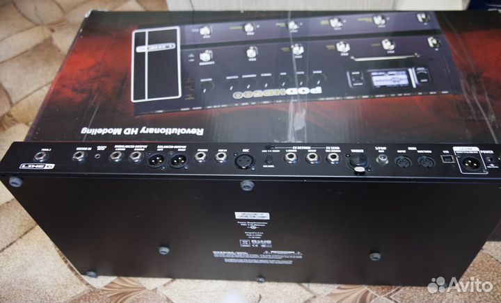 Гитарный процессор line 6 POD HD 500