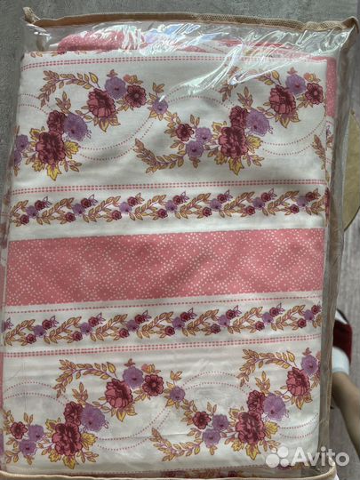 Новый комплект (полутороспальный). Бязь