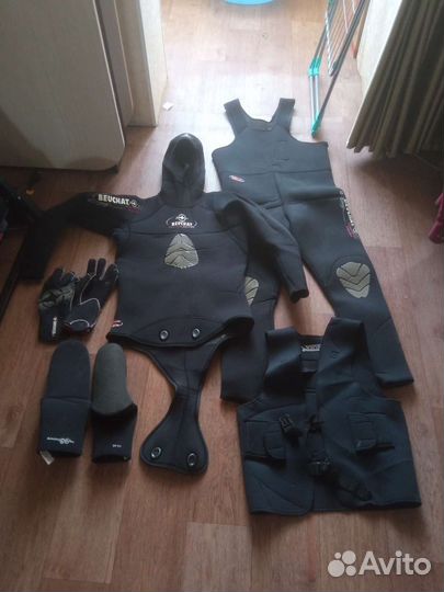 Гидрокостюм для подводной охоты 7 мм