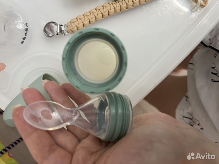 Набор детской силиконовой посуды