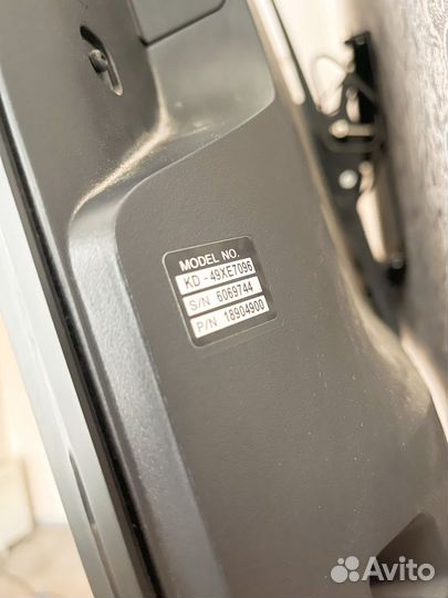 Телевизор sony kd49xe7096 49 дюймов