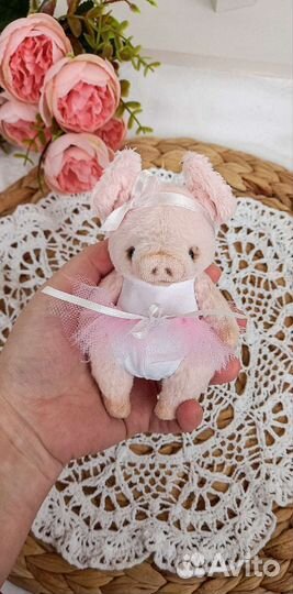 Свинка Тедди ручная работа