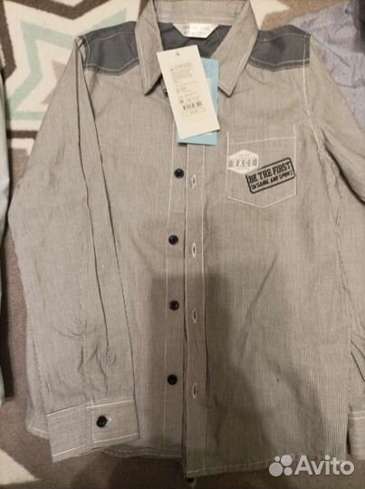 Рубашка на мальчика 128
