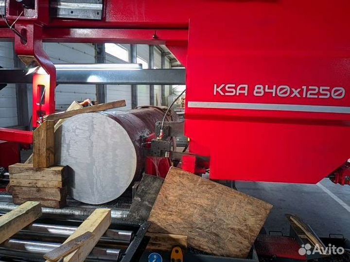 Распиловка металла на ленточной пиле