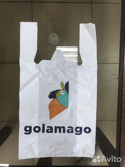 Производство пакетов майка с вашим логотипом