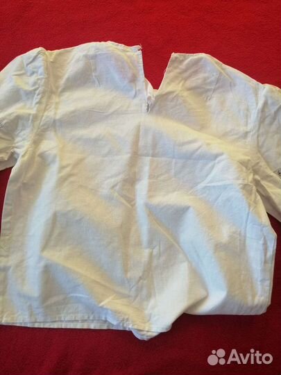 Винтажная детская рубаха на девочку