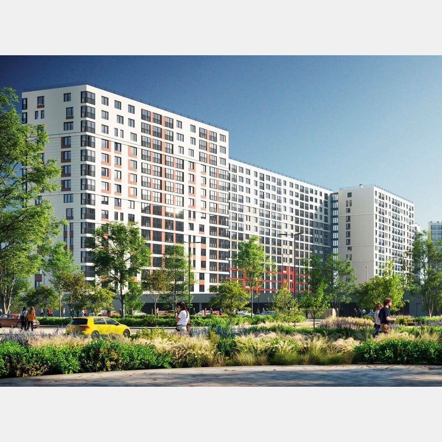 3-к. квартира, 87,4 м², 14/14 эт.
