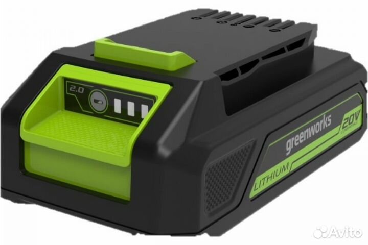 Газонокосилка аккумуляторная greenworks GD24LM33K4