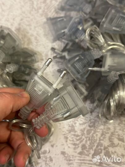 Удлинитель провода для гирлянды 3м,5м