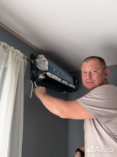 Установка кондиционеров. Монтаж сплит систем