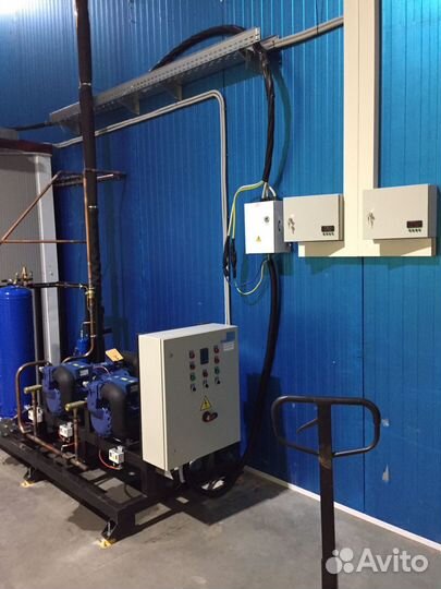 Холодильная централь на базе компрессоров bock