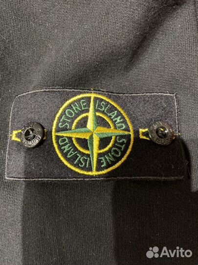 Stone island zip hoodie