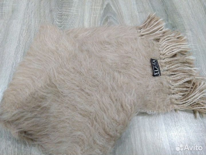 Шарф из шерсти ламы