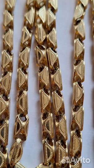 Золотая цепь 585 пробы