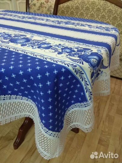 Скатерть Гжель