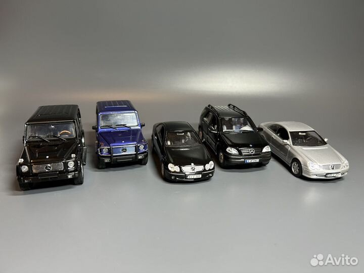 Масштабные модели Mercedes 1/43