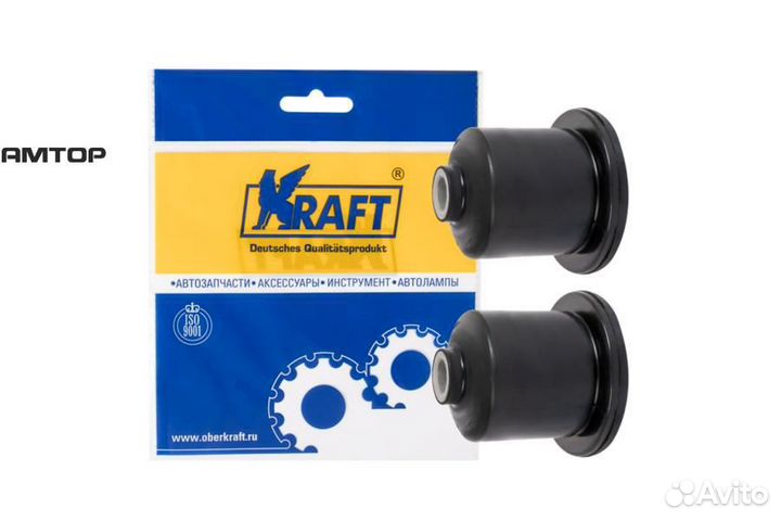 Kraft KT 883434 Втулка задней балки 2110 