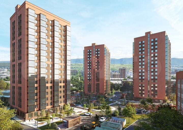 3-к. квартира, 52,2 м², 17/17 эт.