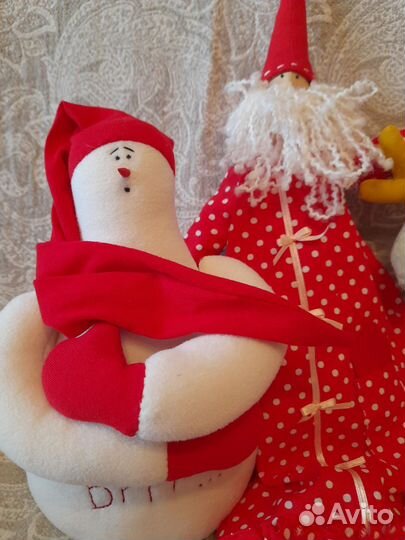 Интерьерная кукла тильда