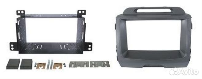 Переходная рамка KIA Sportage 10-15 2DIN / салазки