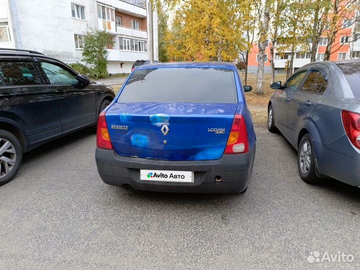 Renault Logan 1.6 МТ, 2005, 282 000 км