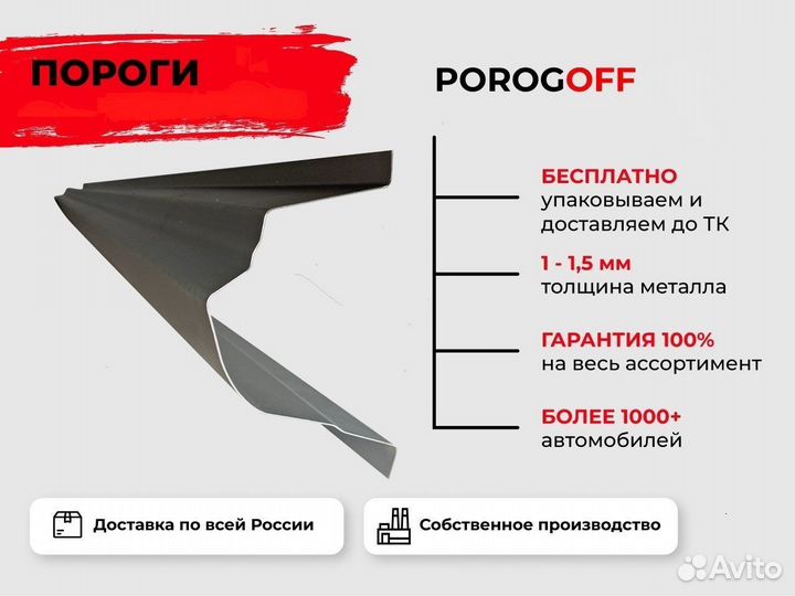 Ремонтные пороги Mazda
