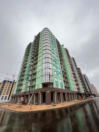 2-к. квартира, 65,5 м², 14/16 эт.