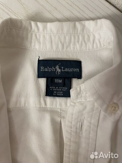 Ralf lauren рубашка для мальчика