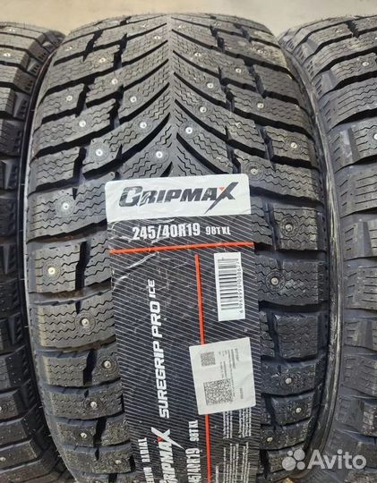 Gripmax SureGrip Pro Ice 245/40 R19 и 275/35 R19 100T