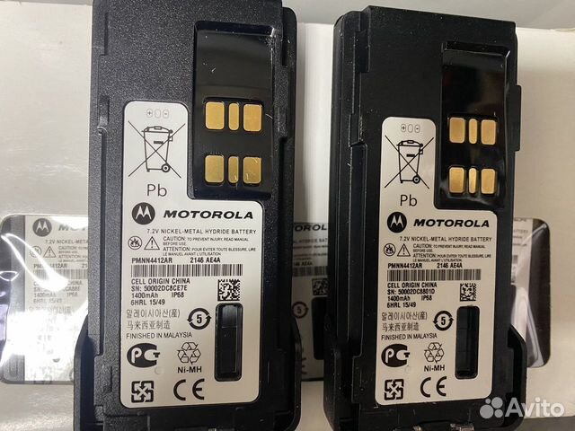 Аккумуляторы Motorola DP pmnn4412