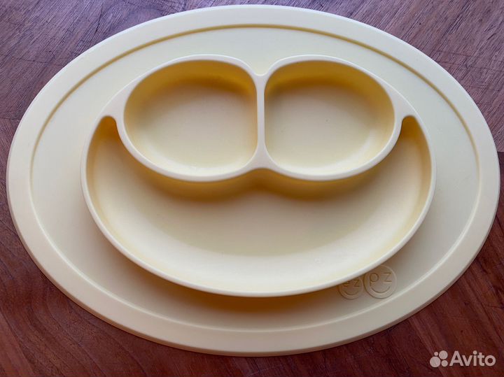 Детская силиконовая тарелка EzPz