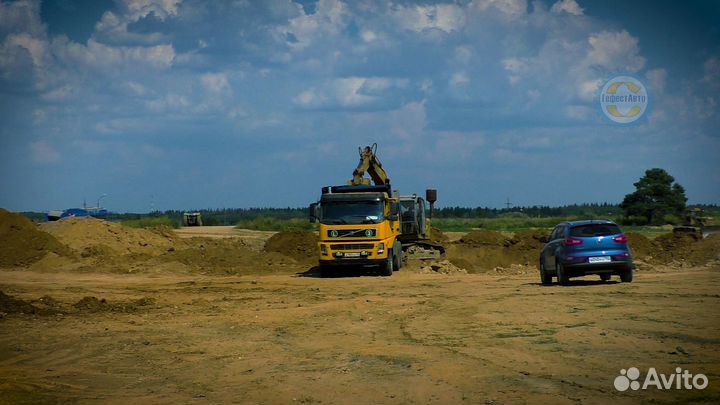 Котлованный пескогрунт супесь от 100 кубов