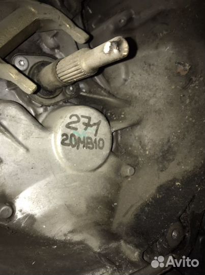 Пежо 607 коробка передач МКПП 20MB10