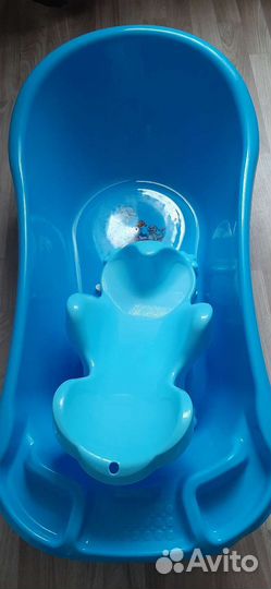 Ванночка для купания с горкой