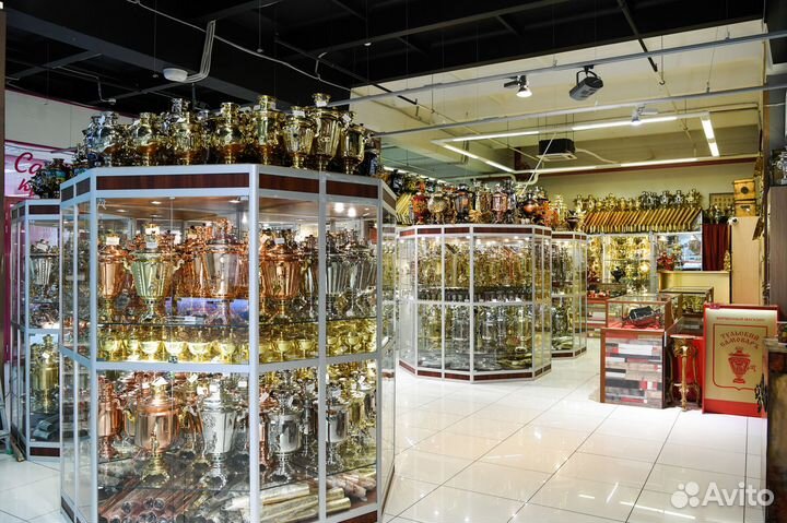 Поднос для самовара «Матрёшка» «Пионы на зелёном