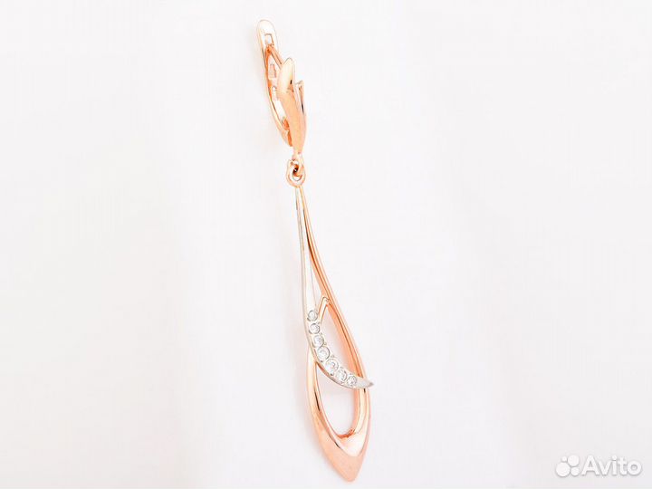 Серьги золотые