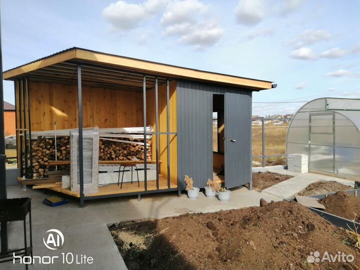 Металлокаркас лестницы