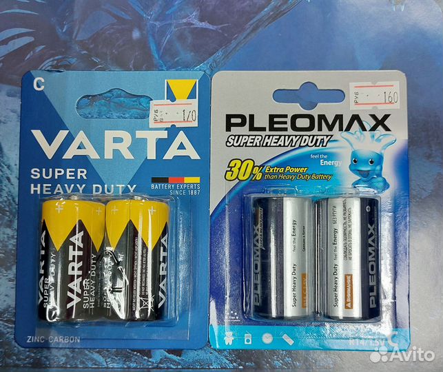 Батарейки всех типоразмеров