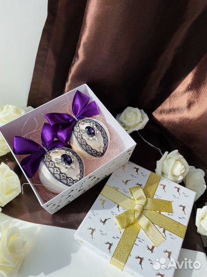 Шарик на елку