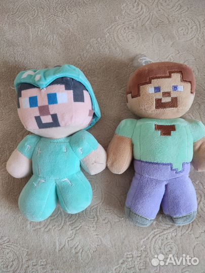 Мягкие игрушки майнкрафт
