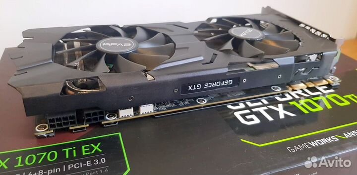 Видеокарта gtx 1070 Ti 8gb