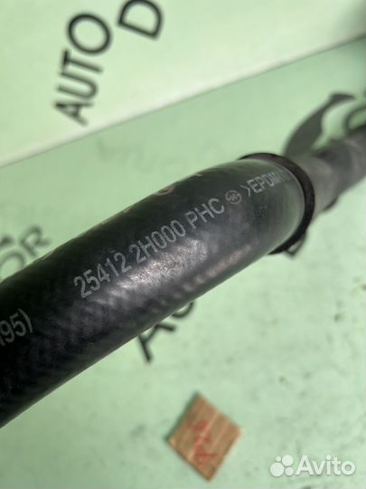 Патрубок охлаждения нижний kia ceed 1 ed