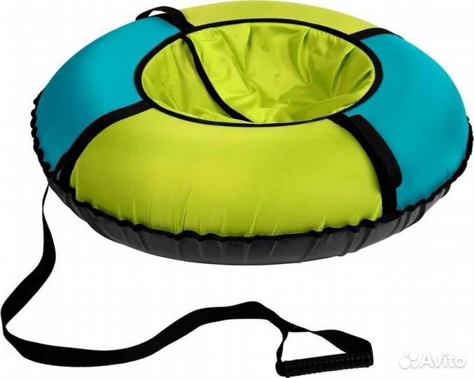 Тюбинг ника (облегчёный) (Лимон\Бирюза, 60 см)