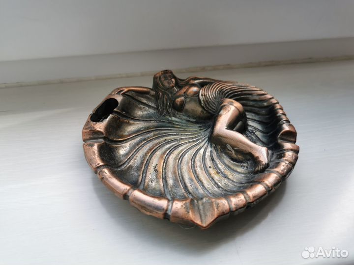 Пепельница медная, СССР