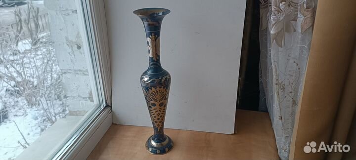 Ваза латунь Индия СССР