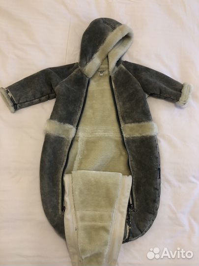 Зимний конверт в коляску