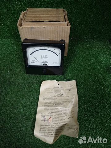 Микроамперметр М1690А 100мка1,0 СССР